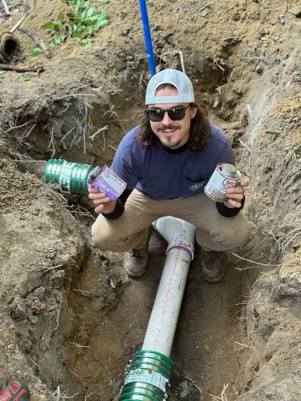 Underground rough in services in Pensacola